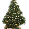 Discount Christmas Tree World 10Cm Hand Painted Shatterproof Bauble Design 28 (9 Pack)