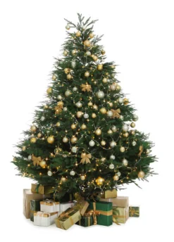 Best Sale Christmas Tree World Hand Painted Shatterproof Bauble Design 29 (12 Pack)
